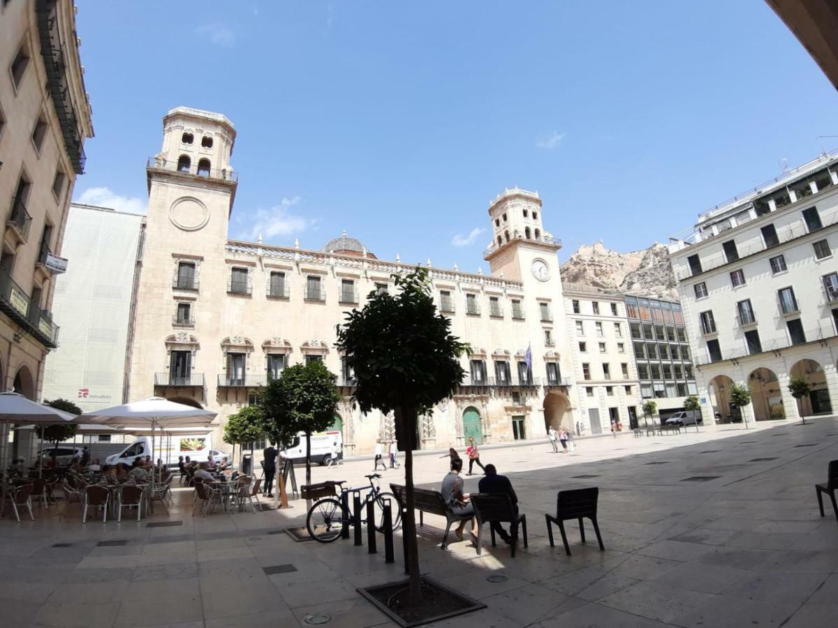Apartamento Grande-Centro Barrio Playa Alicante Luaran gambar