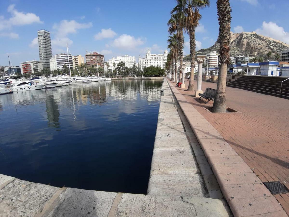 Apartamento Grande-Centro Barrio Playa Alicante Luaran gambar