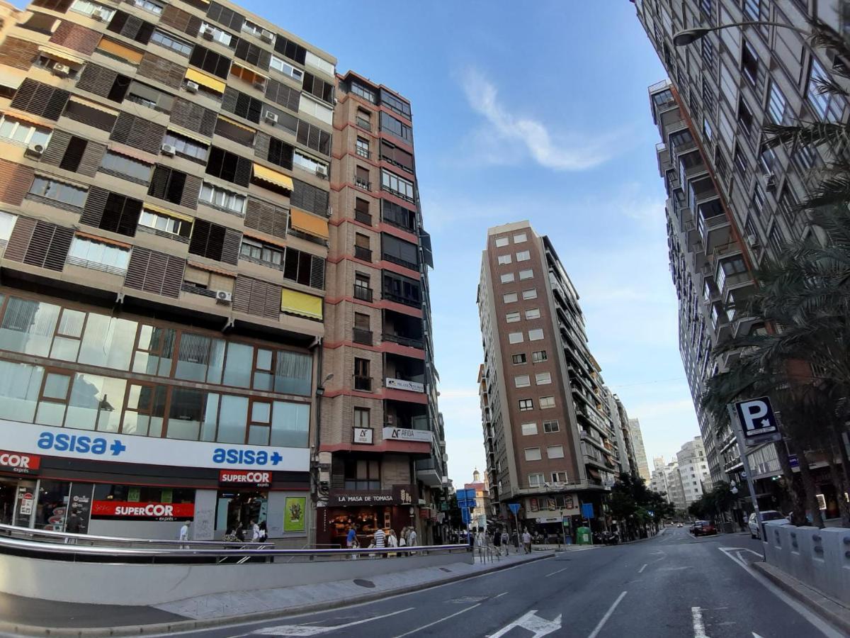 Apartamento Grande-Centro Barrio Playa Alicante Luaran gambar
